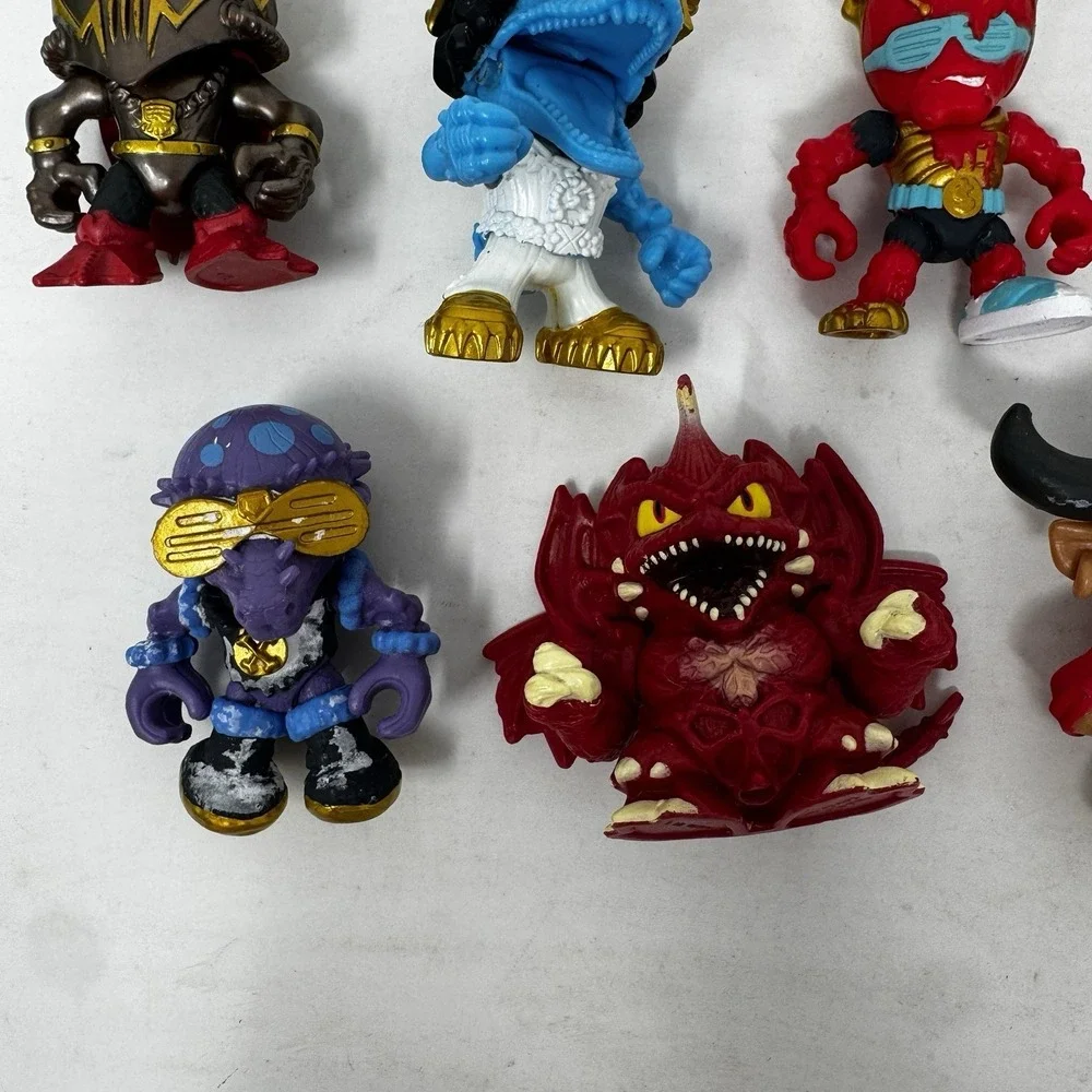 Bundle Lot of 9 Treasure X Figures Dragons Moose Toys Gold Play‎